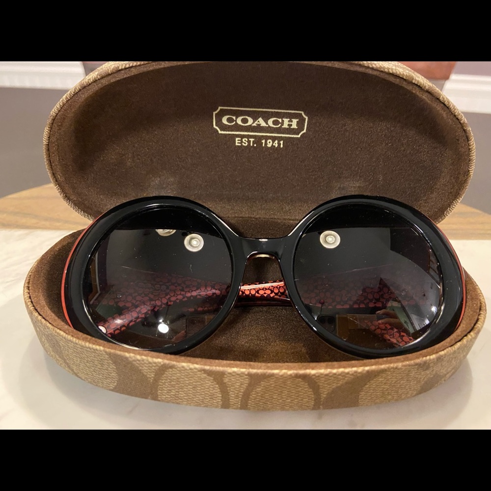 Oversized Coach Sunglasses